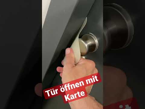 Ausgesperrt?Haustür mit Karte öffnen/Tür mitKarte öffnen/Wohnungstür mit Karte öffnen/Türschlossöffn