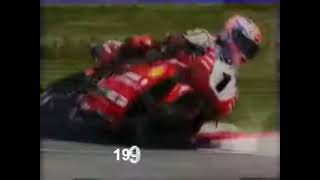 Edwin Weibel vs Udo Mark - Crash and fire- 1992 SBK- Hockenheim Superbikes