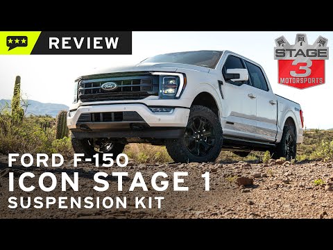 ICON Suspension Stage 1 Lift Off-Road Review | 2021+ Ford F-150