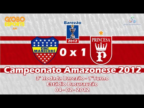 CDC Manicoré 0 x 1 Princesa do Solimões - 3° Rodada BAREZÃO 2012 - 1° Turno