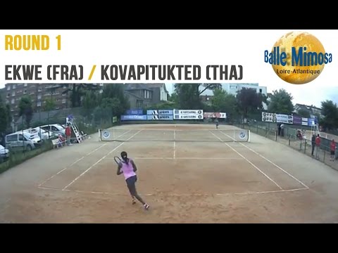 EKWE (FRA) vs KOVAPITUKTED (THA) Round 1 - Court 12