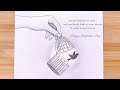 Freedom Bird / Independence day - Easy drawing for beginners/ New video - Farjana Drawing Academy