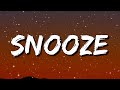 1 HOUR SZA Snooze Lyrics