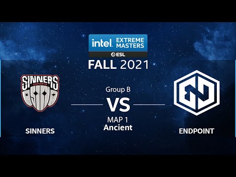 CS:GO - SINNERS vs. Endpoint [Ancient] Map 1 - IEM Fall 2021 - Group B - EU