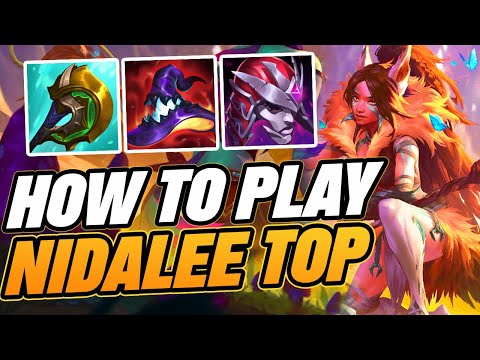 The Rank 1 Nidalee Top Build! Be Strong At EVERY Point Of the Game!