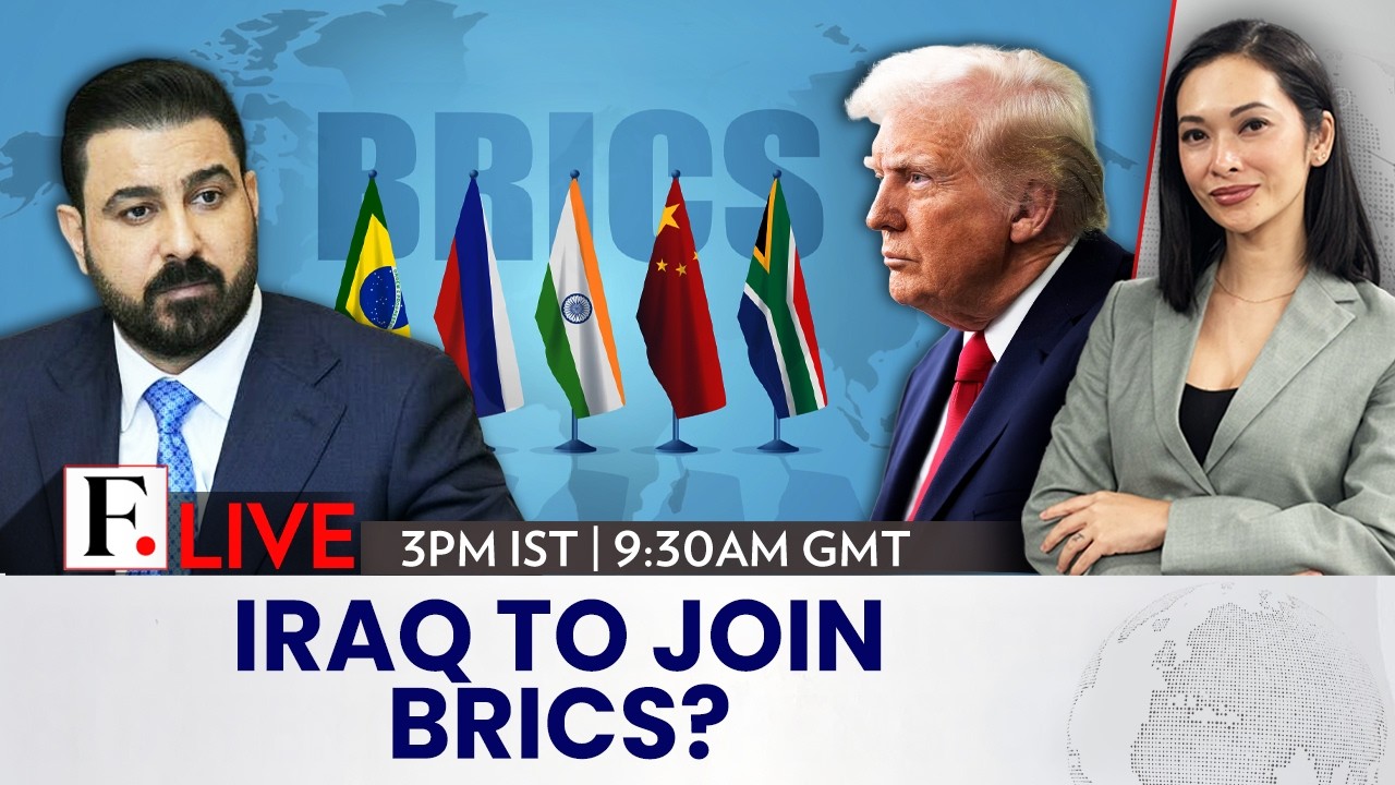 LIVE: Iraq Eyes BRICS Despite Trump's Tariff Threat | Firstpost Live | N18G