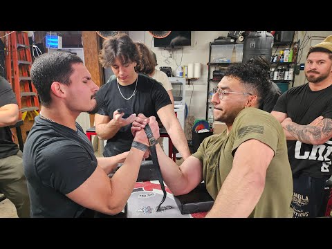 Benji MaC @ Oc Armwrestling Practice  [EVWsports.com]