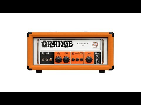 Ламповый гитарный усилитель-голова ORANGE CUSTOM SHOP 50 - фото 1 - id-p2396093053