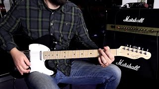 Fender SQUIER AFFINITY TELECASTER MN - відео 1