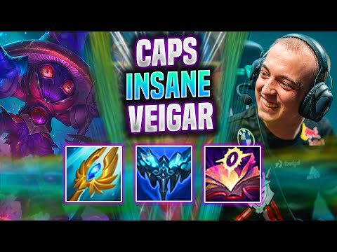 CAPS IS INSANE WITH VEIGAR! - G2 Caps Plays Veigar Mid vs Kassadin! | Season 2022