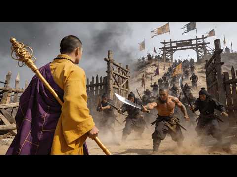 Kung fu teen fights ten Mongolian masters alone!