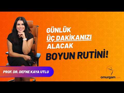 Günlük 3 dakikalık boyun rutini!