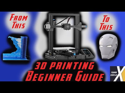 BEGINNER'S GUIDE TO 3D PRINTING: With the Creality Ender 3 V2 - My Experience + Tips & Tricks