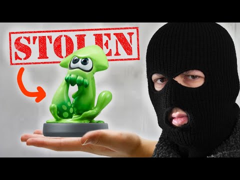 They STOLE $10,000 of Amiibo from Nintendo