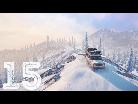 SNOWRUNNER PC Gameplay Walkthrough Part 15 - Floating Drill