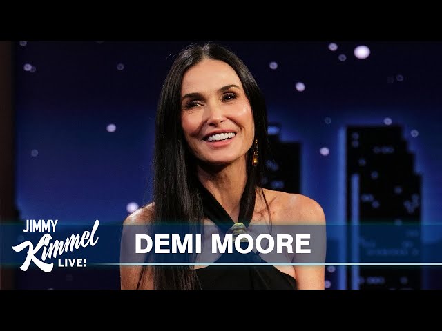 Demi Moore on Accolades for The Substance, Being Called a Popcorn Actress & No Star on Walk of Fame