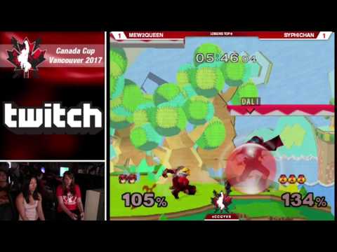 CCGYVR2k17 | Melee | Losers Top 8 | Mew2Queen vs Syphichan