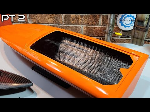 Carbon Fiber Inlay Deltaforce 29 Twin Motor Mono Build Series Pt2