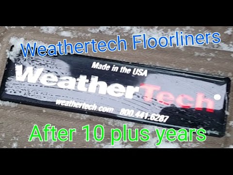 Weathertech Floor mats/liner Review after 10+ years