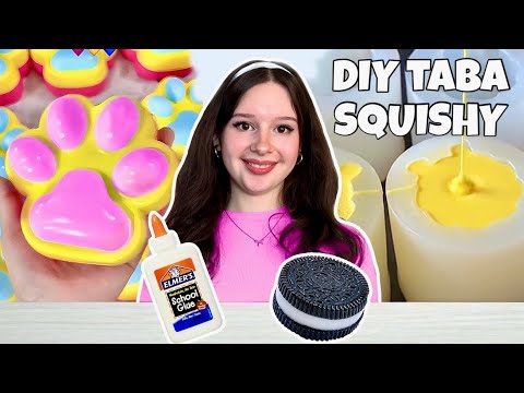 I Made TABA SQUISHIES AT HOME! 😱😳 *EASY DIY Taba Squishy Recipes*