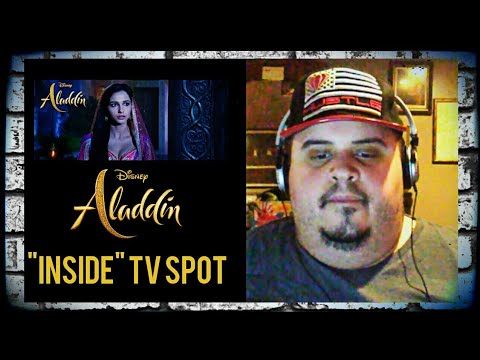 Disney's Aladdin - "Inside" TV Spot [REACTION!!!]