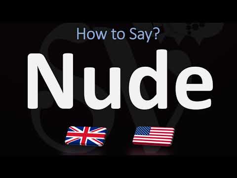 How to Pronounce Nude? (2 WAYS!) UK/British Vs US/American English Pronunciation