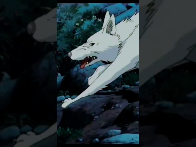 Vídeo relacionado con Póster de la princesa Mononoke película Animación Japonnais Ashitaka San Fille Loup Miyazaki
