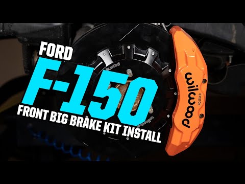 Ford F-150 Front Big Brake Kit Install Wilwood TX6R