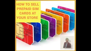 How To Make Money By Selling Prepaid Sim Cards at Your Retail Stores Like AT&T - Lycamobile