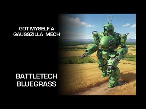 Gausszilla Mech (Battletech Bluegrass)