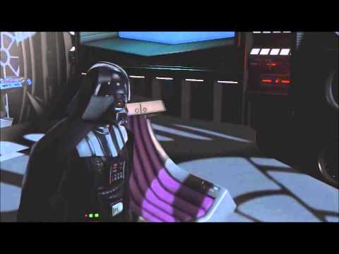 Darth Sidious Kills Darth Vader