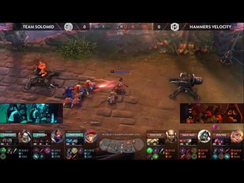 Team SoloMid (TSM) Vs. Hammers Velocity Full Game 1: Vainglory Worlds 2016 Championships SEMIFINALS