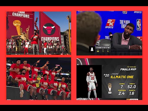 NBA 2K20 MY CAREER MODE EP. 66 BULLS VS LAKERS GAME 7 NBA FINALS BULLS WIN