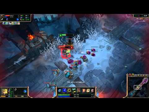 League of Legends - Jarvan vs Yorick Showdown 1 vs 1 (Win)