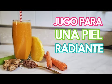 Jugo para adelgazar que además nutre la piel