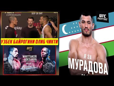 МАХМУД МУРАДОВ ИЛК БОР UFC ТОРОЗИДА! УЗБЕК БАЙРОГИНИ ОЛИБ ЧИКТИ