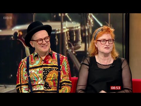 Eddi Reader, Mark E Nevin (Fairground Attraction Members) On BBC Breakfast [26.03.2024]