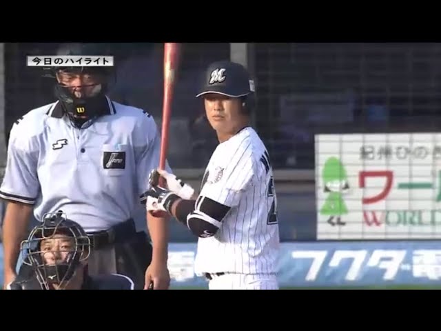 8/8 マリーンズ対ホークス ハイライト