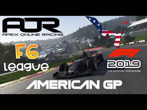 CHAAMPIOON | Apex Online Racing 🏆 PC F6 League - America 🏁 F1 2019