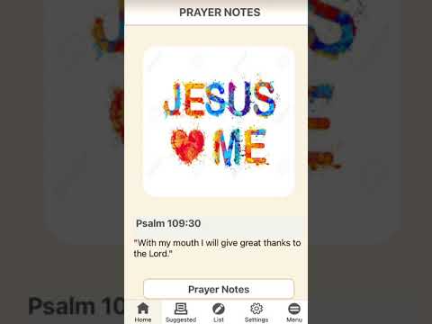 Prayer Notes Video