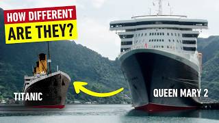 Queen Mary 2 vs. Titanic - How the BIGGEST Liners of their day compare?