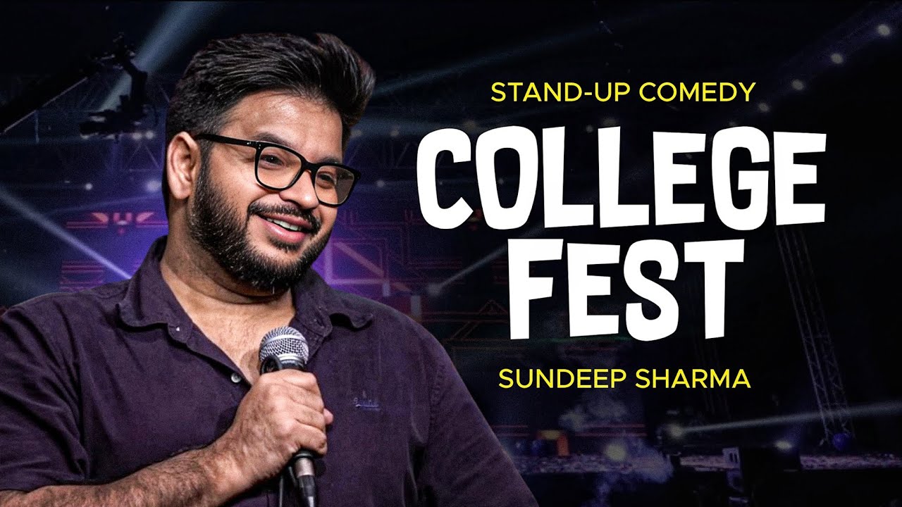 Sundeep Sharma Stand-up Comedy -College Fest