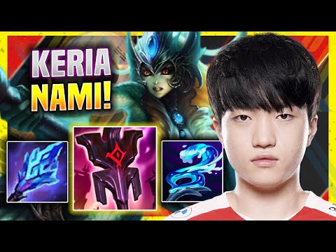 LEARN HOW TO PLAY NAMI SUPPORT LIKE A PRO! - T1 Keria Plays Nami Support vs Rakan!