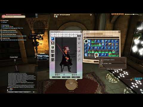 Where to find the inn in Ul'dah and how to use glamour.