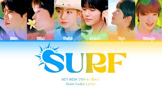 Download lagu NCT WISH (엔시티 위시) ‘Surf (서프)’ Color Coded Lyrics 가사 [Han/Rom/Eng] mp3