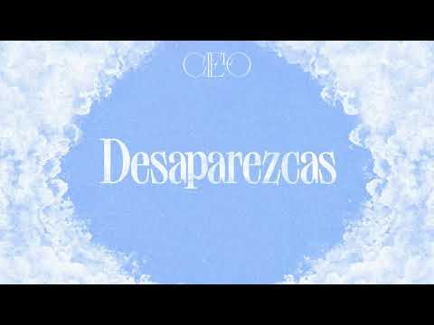 HALLEY - DESAPAREZCAS (LYRIC VIDEO)