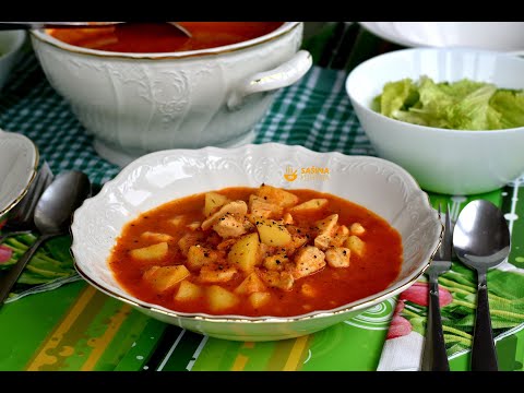 Krumpir paprikaš od piletine izuzetno ukusan a od malo sastojaka