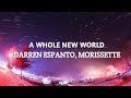 A Whole New World - Darren Espanto, Morissette (Lyrics) From Aladdin A Whole New World - Darren Espanto, Morissette (Lyrics) From Aladdin