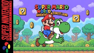 Super Mario World: Adventure in Forest Land – SNES Rom Hack Longplay (All Exits)