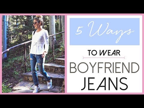 Boyfriend Jeans Styled 5 Ways | Fashion Over 40